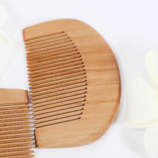 Peach Wood Comb