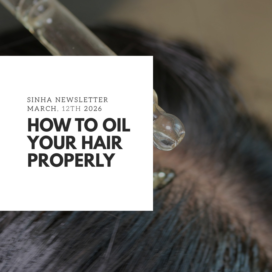 The Ayurvedic Hair Oiling Ritual: How to Oil Your Hair Properly – Sinha ...