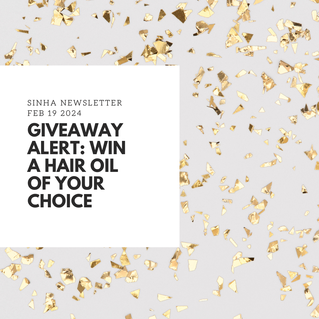Join Our Giveaway and Win Your Choice of Hair Oil!