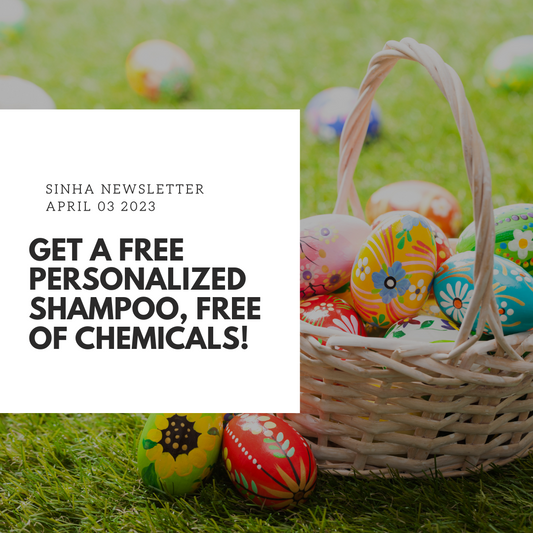 Easter Sale - Save on Personalized Shampoo!