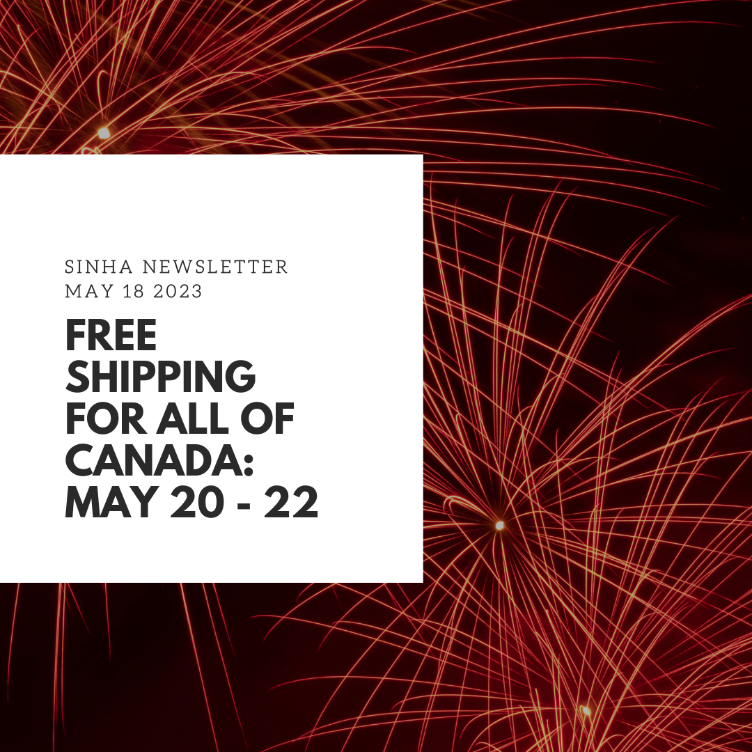 Free Shipping for Canada - Victoria Day Weekend