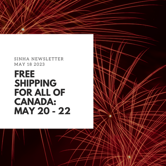 Free Shipping for Canada - Victoria Day Weekend